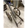 Image 2 : Early Cast Iron Firing Cannon On Wheels