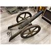 Image 3 : Early Cast Iron Firing Cannon On Wheels