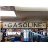 Image 1 : Custom Made Wood Gasoline Sign