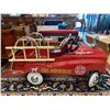 Image 1 : Fire Truck Pedal Car Engine #7 With Ladders And Bell