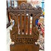 Image 2 : Victorian Hand Carved Ornate Oak Hall Chair