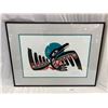 Image 1 : First Nations Print "Raven Dance" 29/340 Signed And Dated