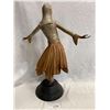 Image 3 : Chiparus Art Deco Russian Dancer Bronze Sculpture On Base