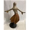 Image 4 : Chiparus Art Deco Russian Dancer Bronze Sculpture On Base