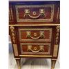 Image 3 : Reproduction Ormolu Mounted French Empire Revival Pedestal Desk Circa 1980'S