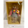 Image 1 : Vintage Steiff Teddy Bear M.Lederhose In Original Box With Original Shipping Box