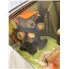 Image 2 : Vintage Steiff Nimrod Teddy Campfire Teddy Bear Set In Original Box