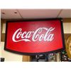 Image 1 : Plastic Coca Cola Advertising Sign