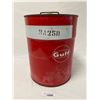 Image 1 : Vintage Gulf 20 Litre Oil Pail