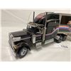 Image 2 : Die Cast Precision Models Franklin Mint Peterbilt Model Truck And Refrigerated Trailer With Original