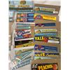 Image 3 : Assortment Of Vintage Fruit Labels On Cardboard With Plastic Sleeves