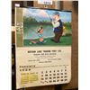 Image 1 : Vintage Watson Lake Trading Post Calendar Call Of The Wild