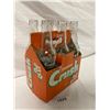 Image 2 : Vintage Orange Crush 6 Pack Paper Bottle Carrier With 6 Orange Crush Bottles