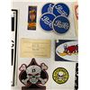 Image 3 : Assorted Collectibles, Danger Sign, Woodey Wood Pecker Patch, Pepsi Coasters, Etc..