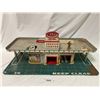 Image 1 : Vintage Tin Marx Service Center Gas Station Garage With Accessories