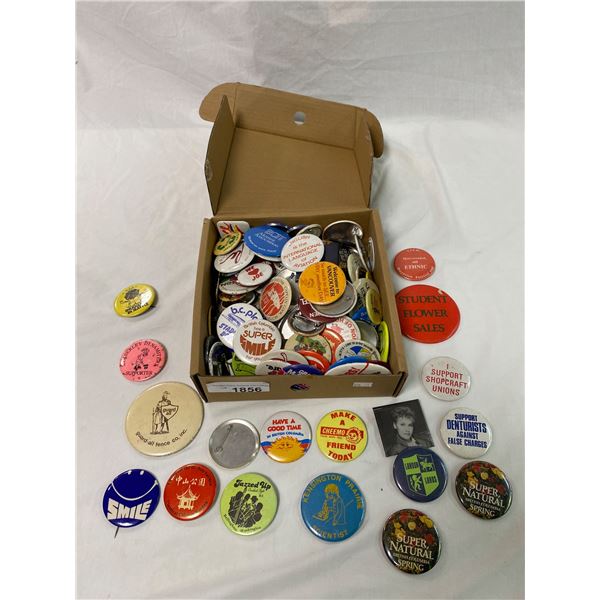Box Full Of Vintage Buttons