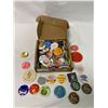 Box Full Of Vintage Buttons