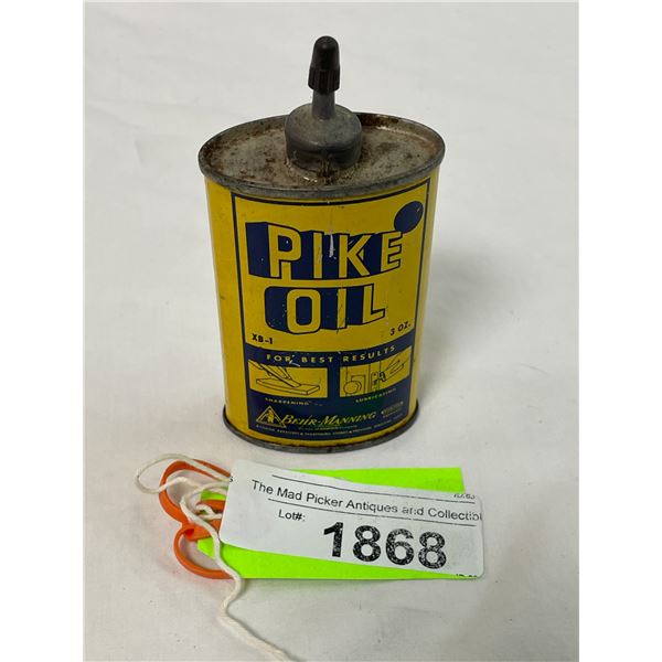 Vintage Pike Oil Oiler