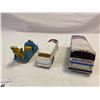 Image 3 : 1976 Tin Grey Hound Bus, Corgi Grey Hound Bus, And Budgie Breakdown Truck
