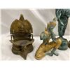 Image 2 : 5 Vintage Indonesian Religious Figures, Made Of Cast Metal