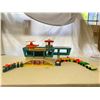 Image 1 : Vintage Fisher Price Play Family Airport With Accessories