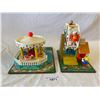 Image 2 : Vintage Fisher Price Carousel With Fisher Price Ferris Wheel