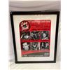 Image 1 : Framed Live At The Rock 6 Different Artists, With 7 Signatures Including James Bronn