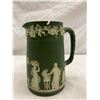 Image 1 : Rare Olive Green Wedgwood Pitcher