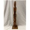 Image 1 : First Nations Sea Monster Hand Carved Pole By Nahawnee Squamish