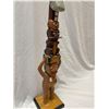 Image 3 : West Coast First Nations Hand Carved Figural Pole