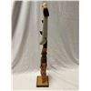 Image 8 : West Coast First Nations Hand Carved Figural Pole