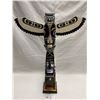 Image 1 : Hand Carved First Nations Vintage West Coast Totem Pole