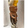 Image 6 : Vintage Large Hand Carved First Nations Figural Totem Pole