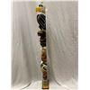 Image 9 : Vintage Large Hand Carved First Nations Figural Totem Pole