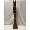 Image 1 : Large Hand Carved First Nations West Coast Totem Pole By Roger Skwakow