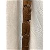 Image 3 : Hand Carved First Nations Paddle, With Eagle, Bear, Killer Whale By Norm Charlie
