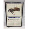 Image 1 : Vintage 1965 Sherwin-Williams The Old Car Calendar