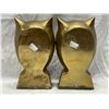 Image 3 : Pair Of Brass Owls