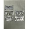 Image 2 : 5 Chauffeur Licence Plate Tag Badges