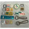Image 3 : Tray Of Vintage Bottle Openers, Carlsberg Light, Budweiser, Molson, Etc..