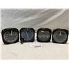 Image 1 : 4 Vintage Airplane Gauges And Compasses