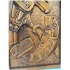 Image 2 : 1970s Hand Carved First Nations Plaque Raven & Killer Whale Signed P.J.