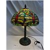 Image 1 : Vintage Quality Tiffany Style Dragonfly Lamp