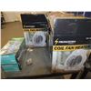 Image 1 : 4 Coil Fan Heaters & 2 Boxes Of Disposable Gloves