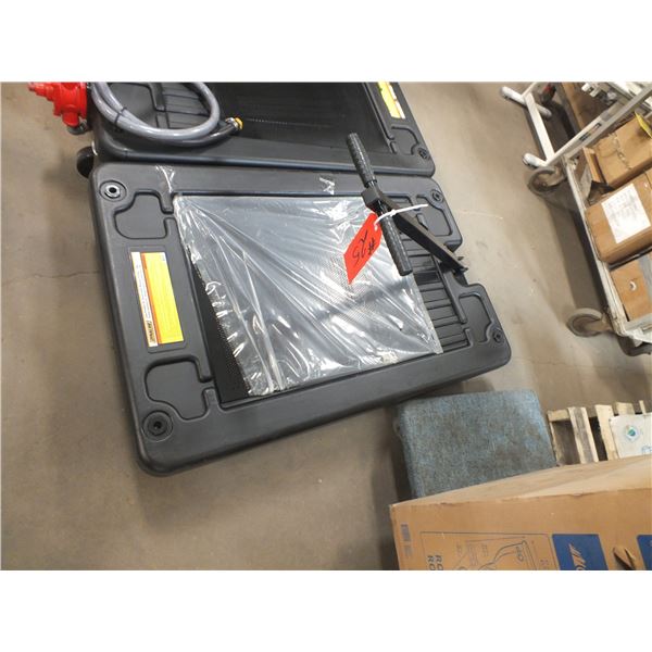 Oil Catch Pan On Wheels / no pump