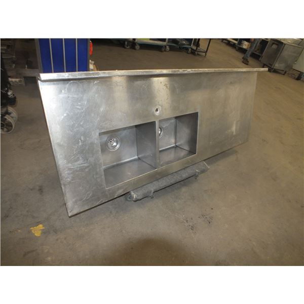2 Bay Stainless Steel Sink