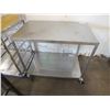 Image 1 : Stainless Steel Table On Wheels