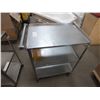 Image 1 : Stainless Steel Catering Cart On Wheels