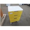 Image 1 : 3 Drawer Storage cart On Wheels