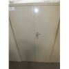 Image 1 : 2 Door Metal Storage Cabinet
